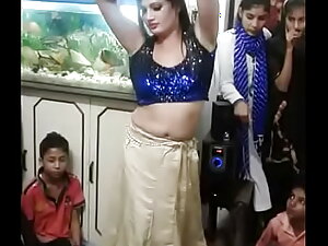 Vibrant Indian beauty showcases her sensual dancing skills.