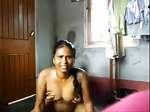 Desi girl gets kinky with homemade bondage in Indian fetish video.